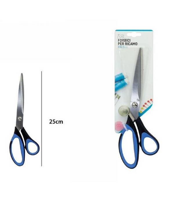 Forbici Forbice Per Ricamo Da Sarto Sarta Sartoria Lama Dritta 25 Cm 250mm 65043 -