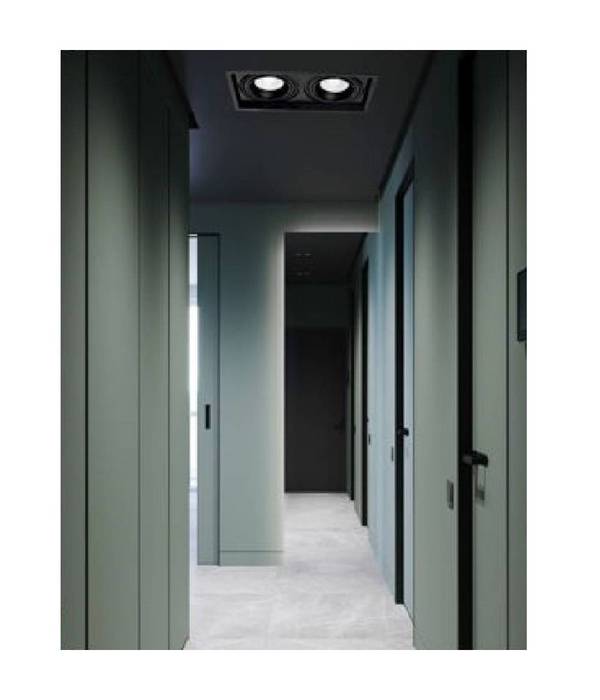 Faretto Led Ar111 30watt Nero Luce Bianca Fredda Calda Naturale 2700lm Ar111-01n - -Bianco Freddo -