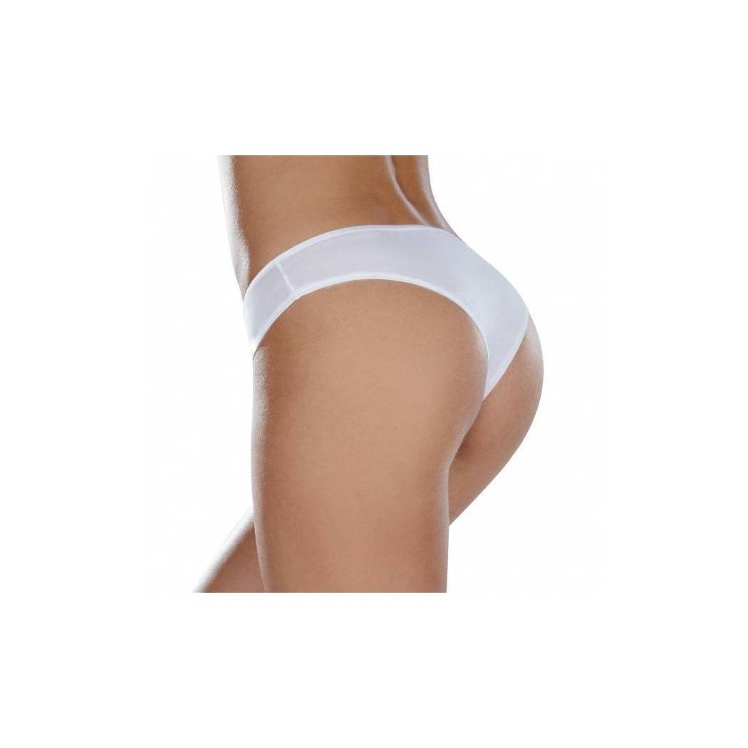 Pack Di 12 Slip In Cotone Modello Brasiliana Intimo Donna Ass. Colori F6247 - L-XL-1