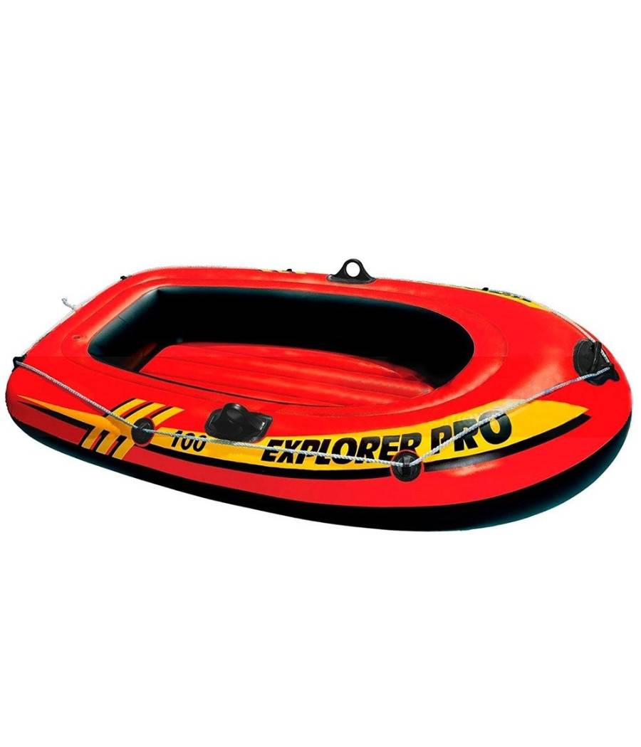 Canotto Gonfiabile Gommone 160x94x29cm 1 Posto Mare Fiume Piscina Explorer --1