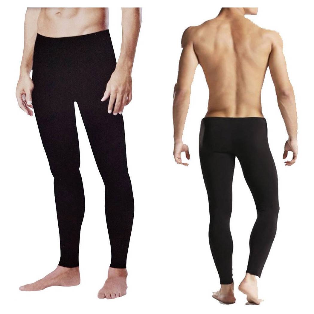 Leggings Felpato Da Uomo Per Un Comfort E Calore Giornaliero Termici --0