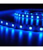 Bobina Striscia Strip Led 5050 Flessibile 5m 300 Led Adesiva Luce Interno Ip 20 - -Blu -
