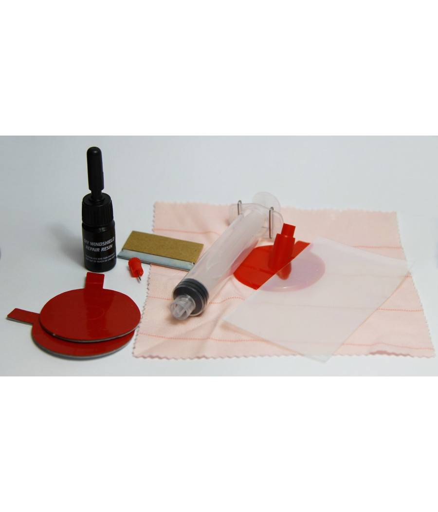 Kit Ripara Vetri Per Riparazione Parabrezza Vetri Auto Fai Da Te Maxeed --0