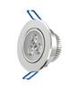 Faretto Faro A Led 3w 5w 7w 9w 12w 15w 18w A Incasso Con Molla Luce Calda Fredda - -Bianco Freddo-3 Watt