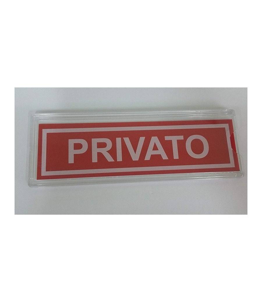 Portaetichette Privato Adesive In Pvc Etichetta Interna Intercambiabile --0