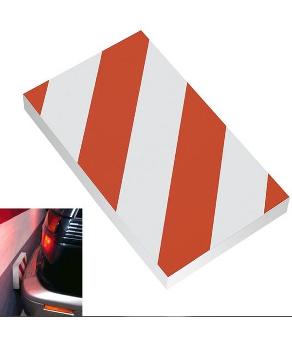 Pannello Adesivo Parabordo Segnaletico Auto Moto Paraurti Salvaporta Garage Box -