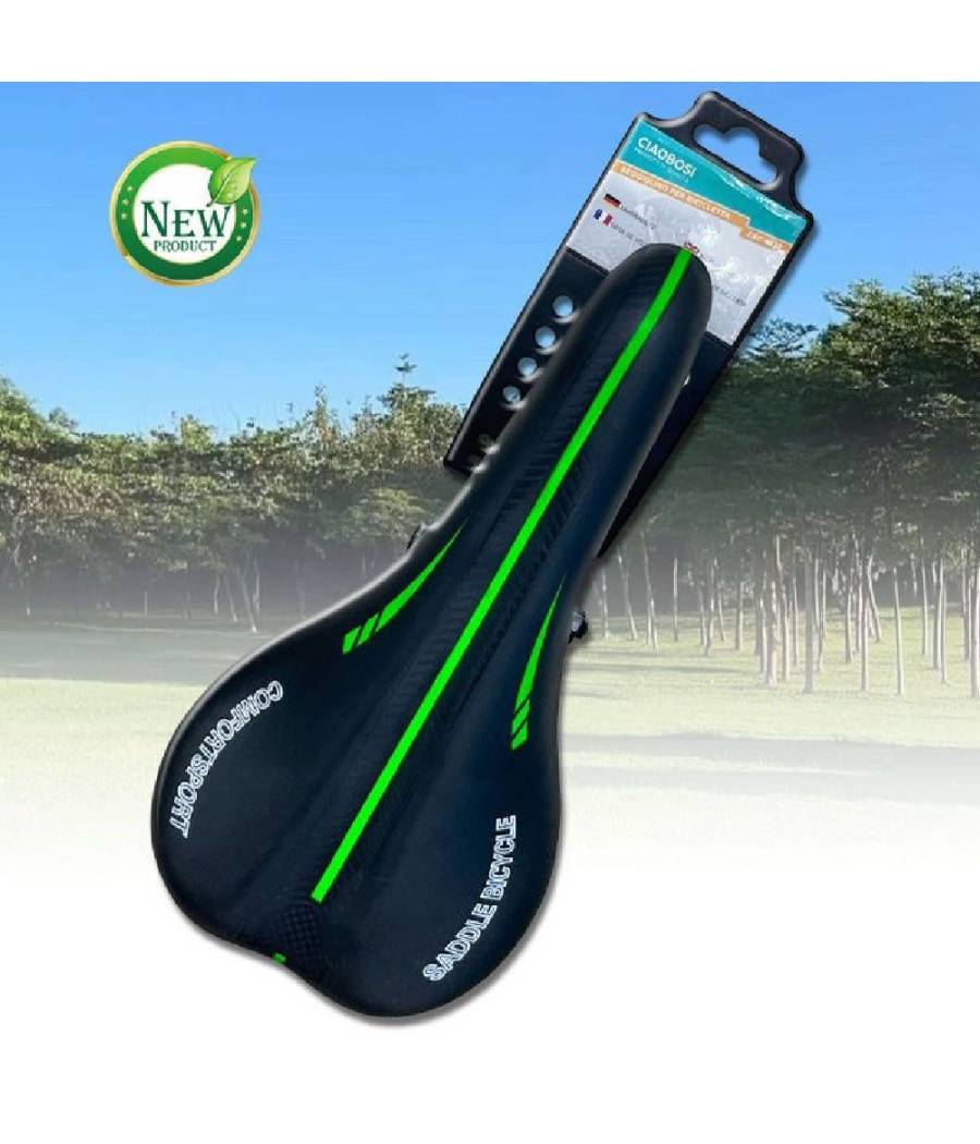 Sella Sellino Per Bici Bicicletta Morbida Gel Sportiva Ergonomica Bmx Zxc-9832 --0