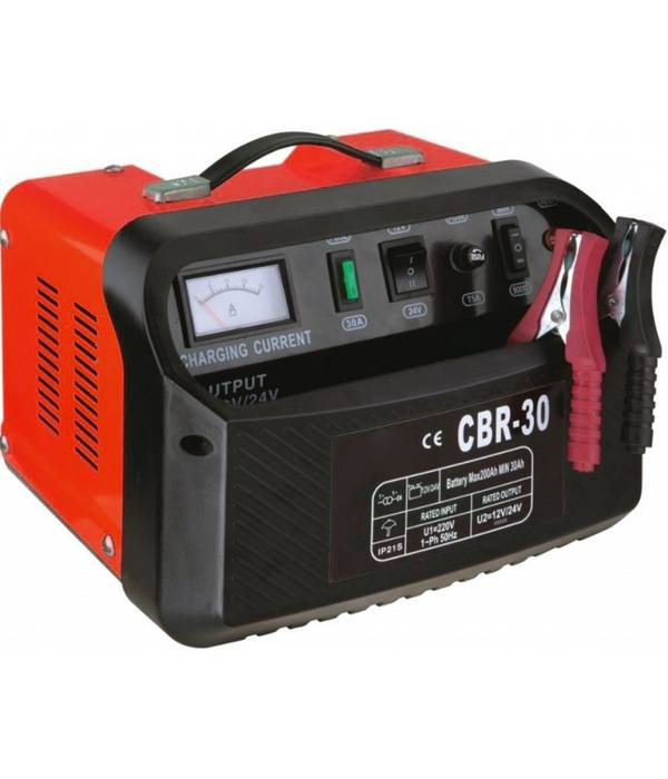 Carica Batterie Cb30s Auto Moto Camper Barca 12/24v 180w 12a 50hz Emergenza -