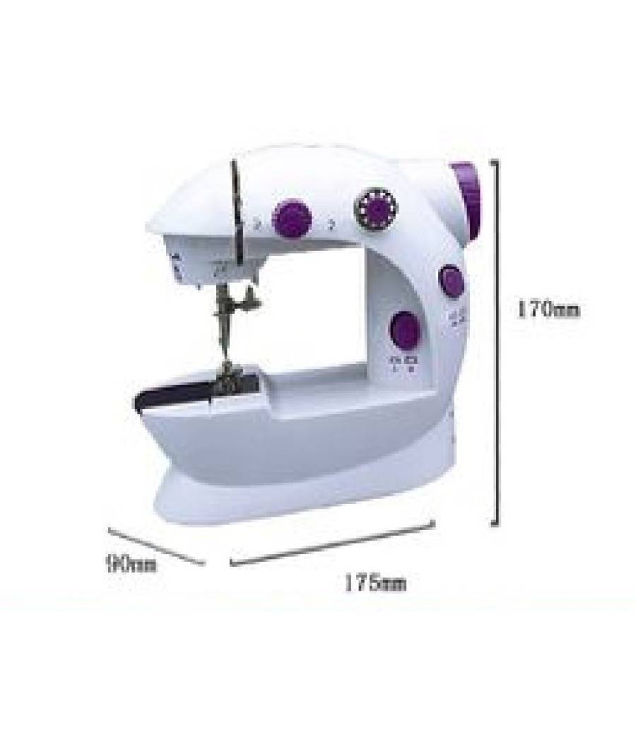 Mini Macchina Da Cucire Portatile Cucito 6 Watt Tx-9063 Elettrica Con 2 Velocità --2
