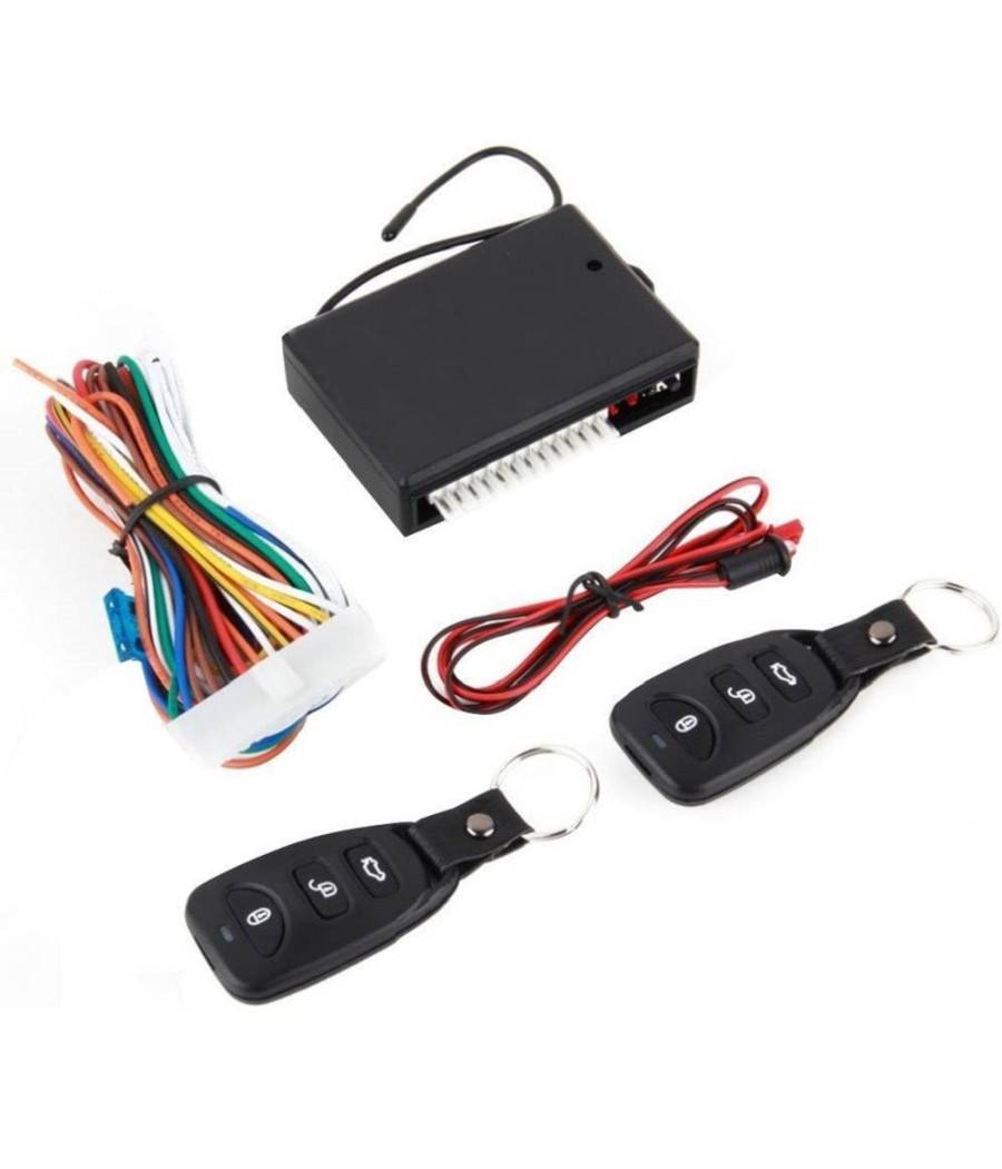 Kit Chiusura Centralizzata Porta Auto A Distanza 2 Telecomandi Universale Apertura --0