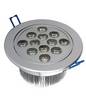 Faretto Faro A Led 3w 5w 7w 9w 12w 15w 18w A Incasso Con Molla Luce Calda Fredda - -Bianco Caldo-12 Watt