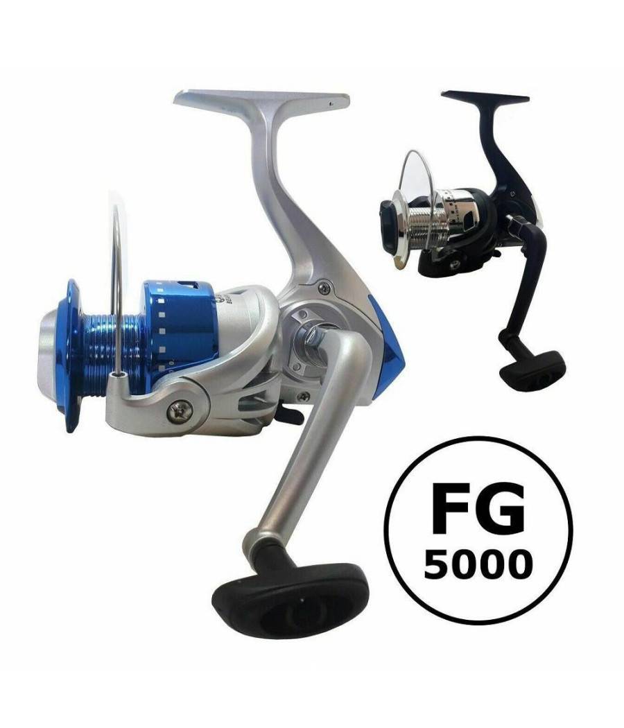 Mulinello Da Pesca Spinning Surfcasting Trabucco Fiume Mare Fg5000 --0