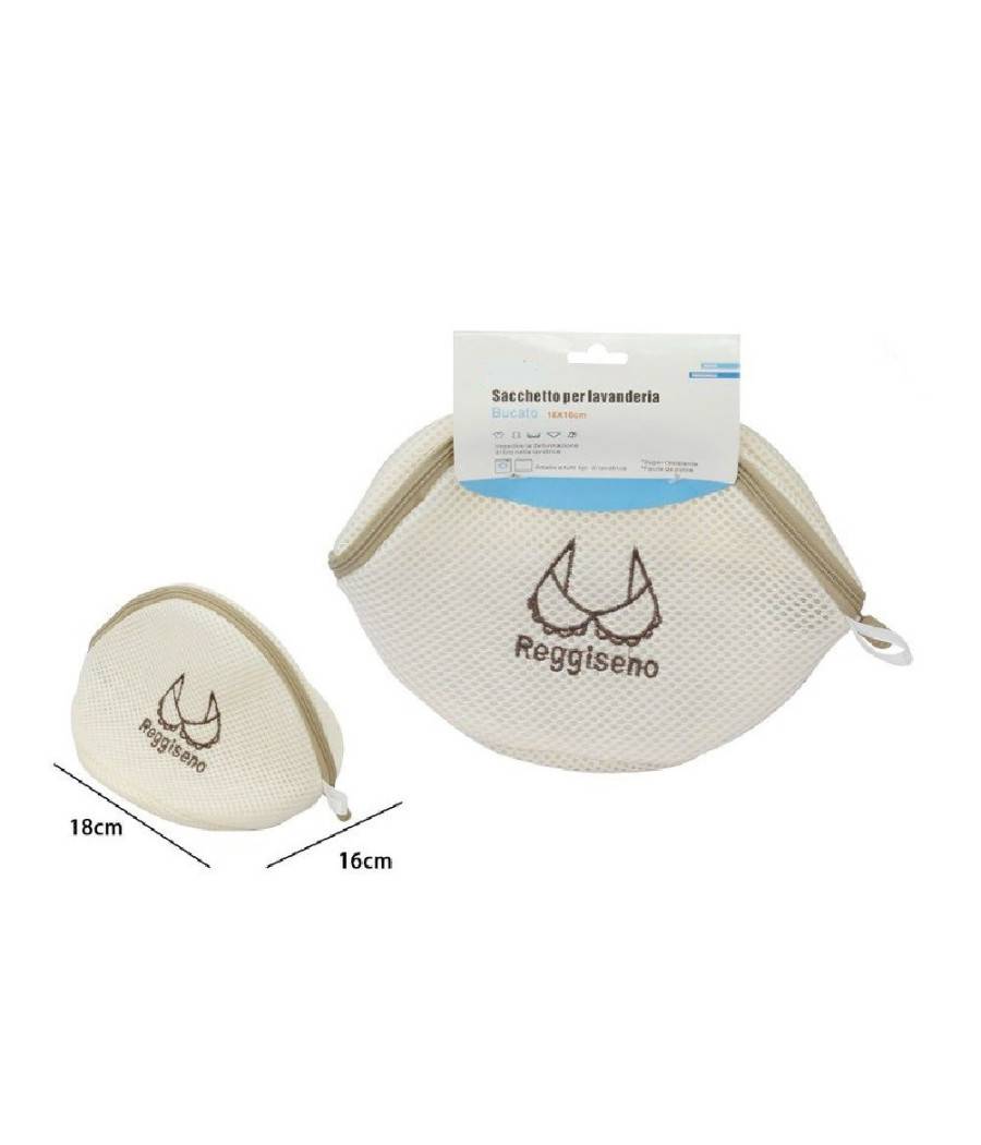 Sacchetto Lavanderia Lavatrice Lavaggi Biancheria Intimo Reggiseno 18x16cm 59113 --2