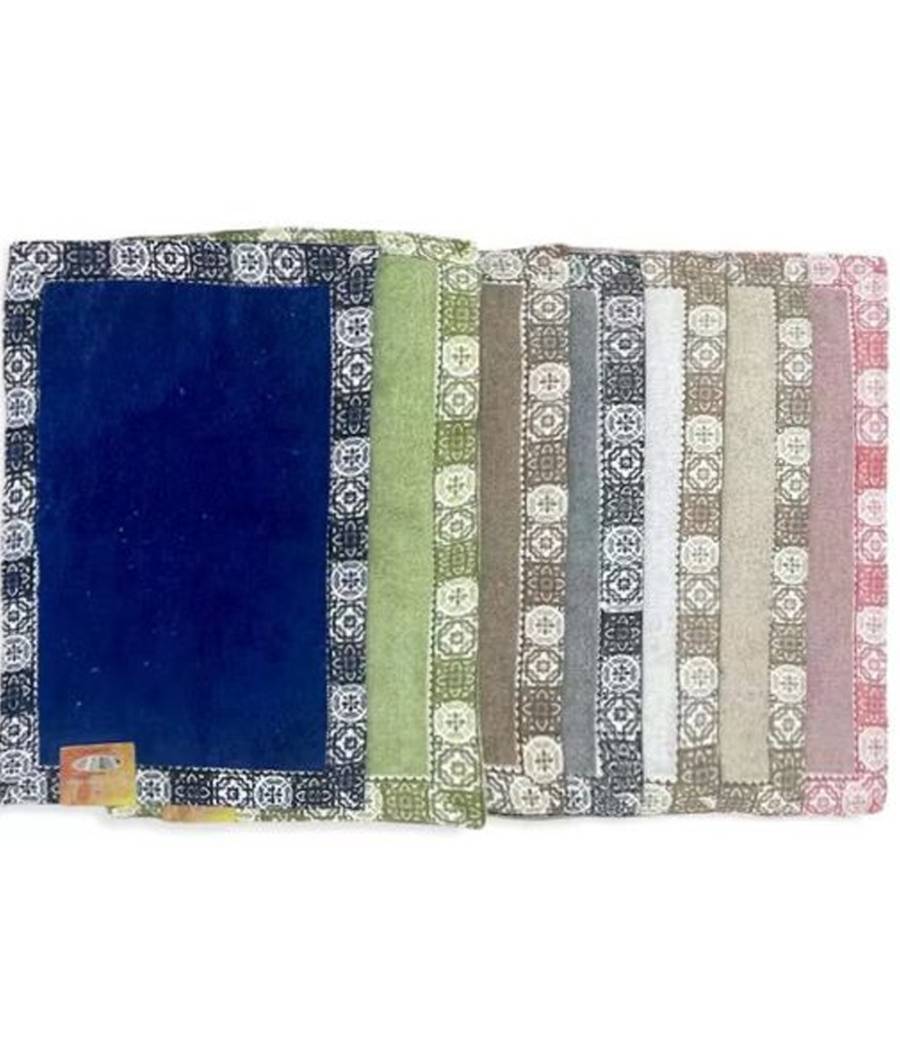 Tappeto Tappetino Bagno Assorbente Decorazione Maioliche In Vari Colori 50x80 Cm --1