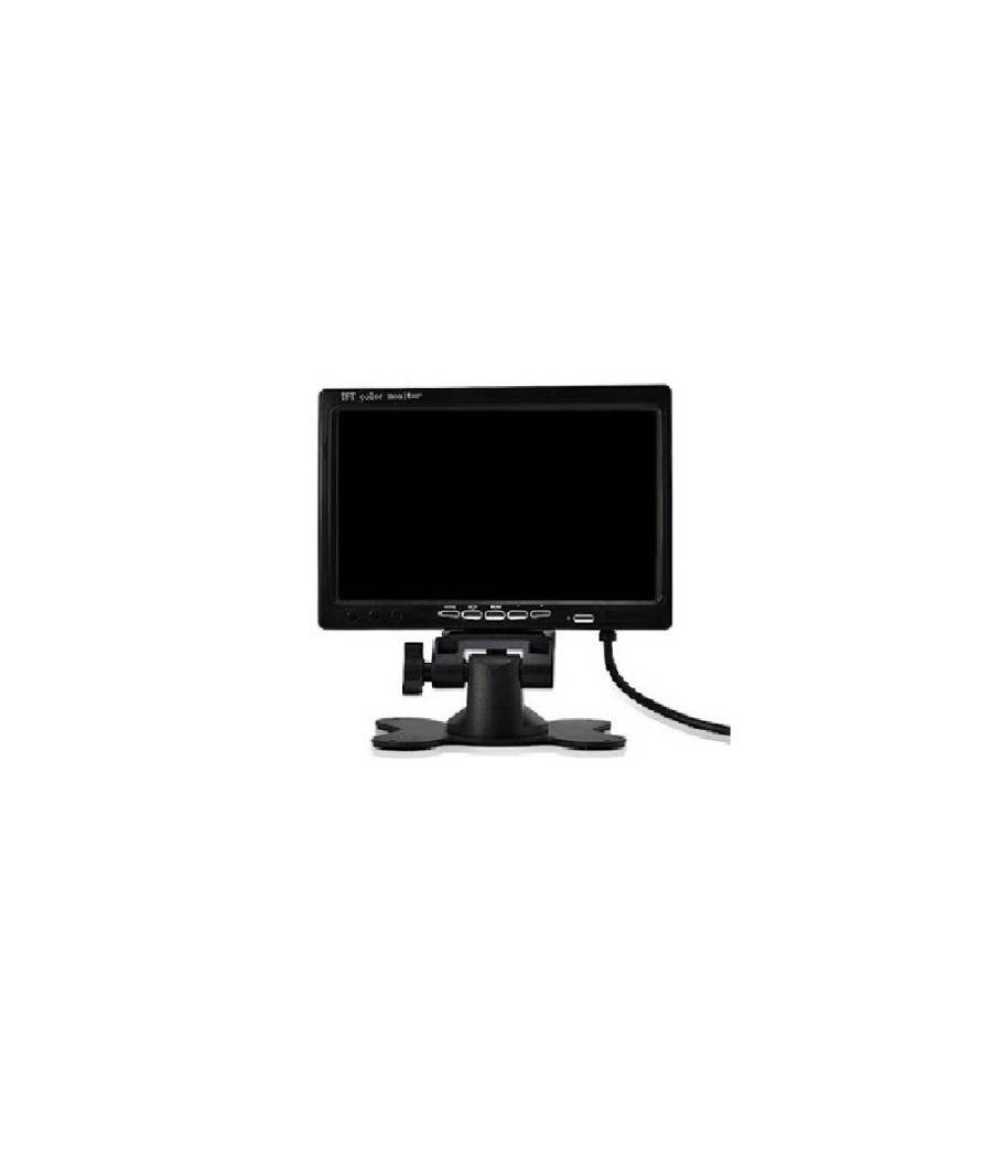 Monitor Lcd Led Tft 7" Pollici 2 Ingressi Per Telecamera Retromarcia --1
