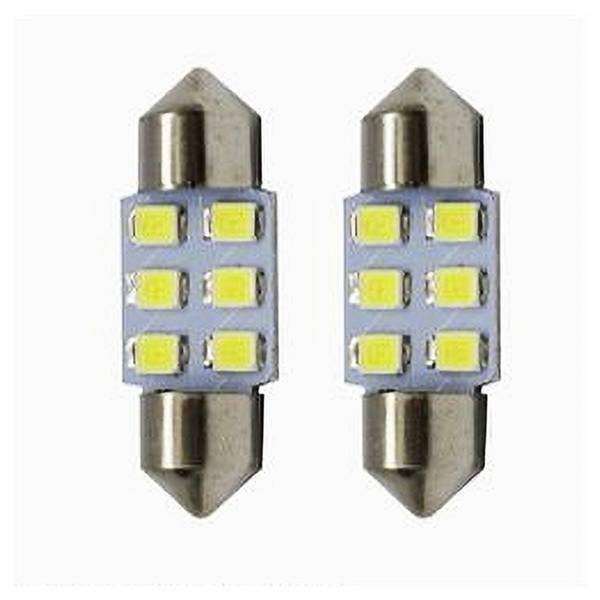 Lampadine Posizione Maxtech Sv8.5-3528 31mm 12v 6led Lampadine Ultra Luminose 6000k -