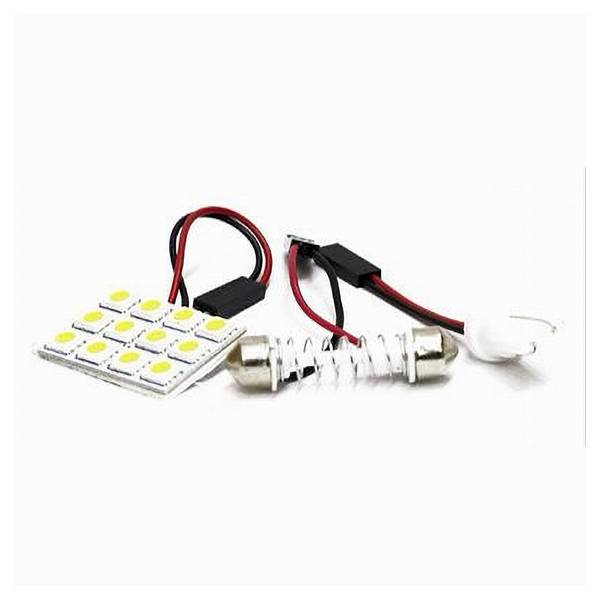 Chip Led T10 2 Watt 12v 12 Led 6000k Auto Luce Ultra Luminose Maxtech L-m02 -