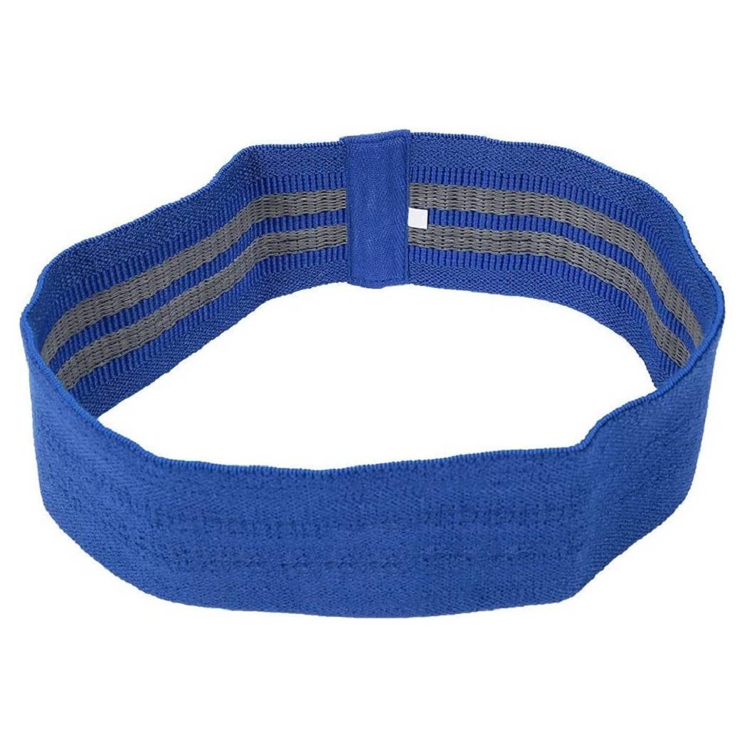 Fascia Elastica Esercizi Bande Resistenza Allenamento Yoga Fitness Antiscivolo - Blu M-1