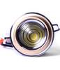 Faretto Cob Led Incasso Orientabile Wisdom 5w 10w Colore Oro Satinato O Bianco - Oro-Bianco Caldo-5 Watt