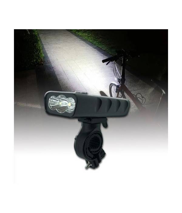 Torcia Luce Led Faro Fanale Per Bici Bicicletta Ipx6 Ricarica Micro Usb T-9287 -