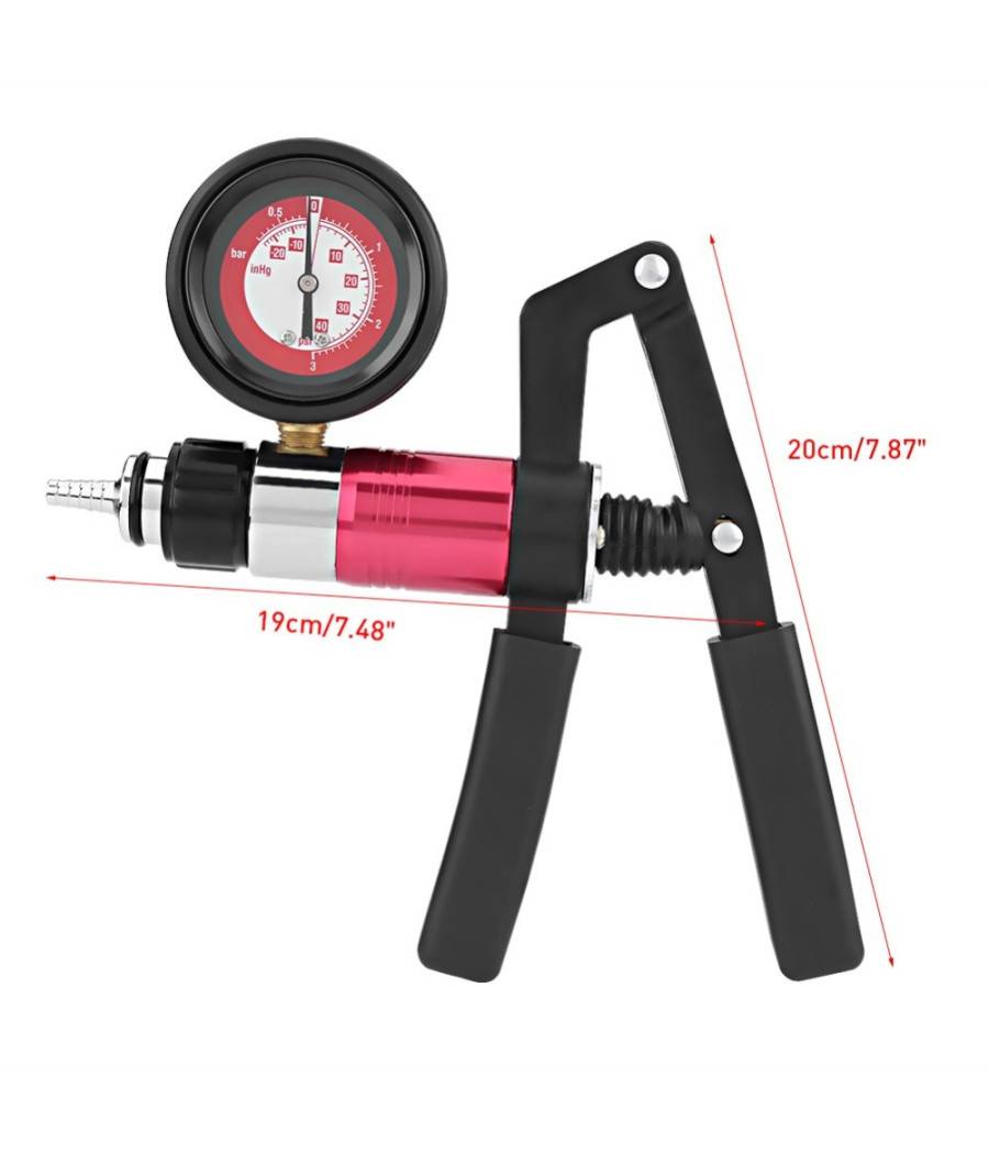 Kit Pompa Da Vuoto Manuale Per Spurgo Freni Frizione Auto Moto Tester --2