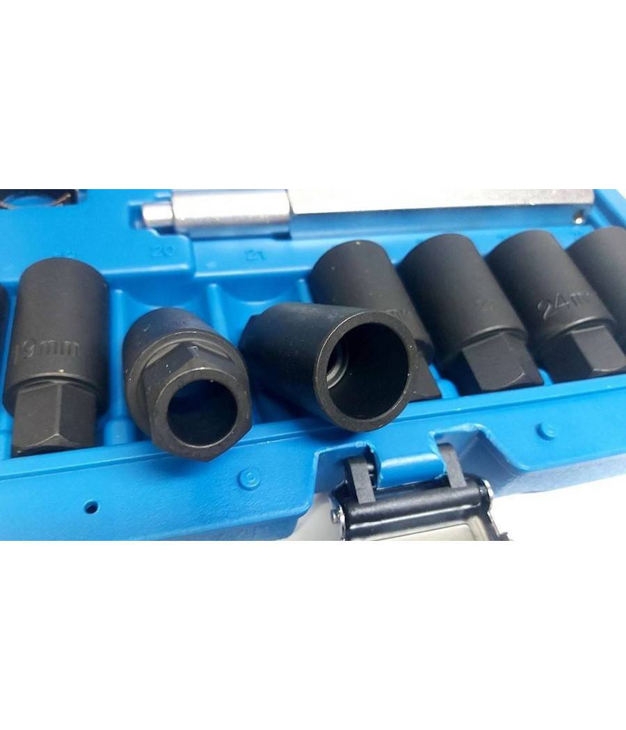 Set 10pz Bussole Coniche Smontaggio Cerchi In Lega Bulloni Antifurto Kit Bussola --2