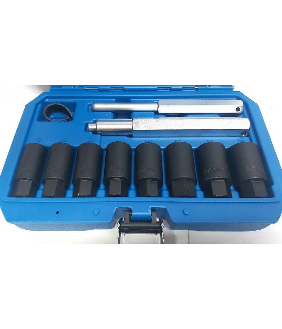 Set 10pz Bussole Coniche Smontaggio Cerchi In Lega Bulloni Antifurto Kit Bussola --3