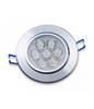 Faretto Faro A Led 3w 5w 7w 9w 12w 15w 18w A Incasso Con Molla Luce Calda Fredda - Bianco Caldo-7 Watt
