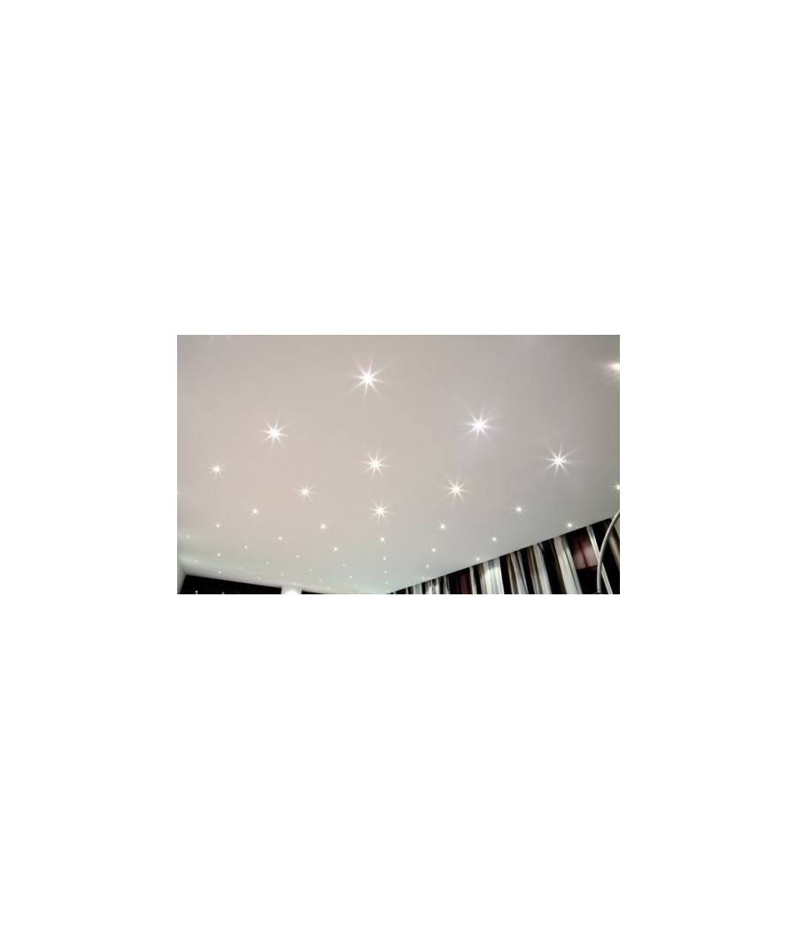 Punto Luce 9 Led Soffitto Cielo Stellato Bianco Freddo Caldo Naturale Blu 1w - -Bianco Freddo --1