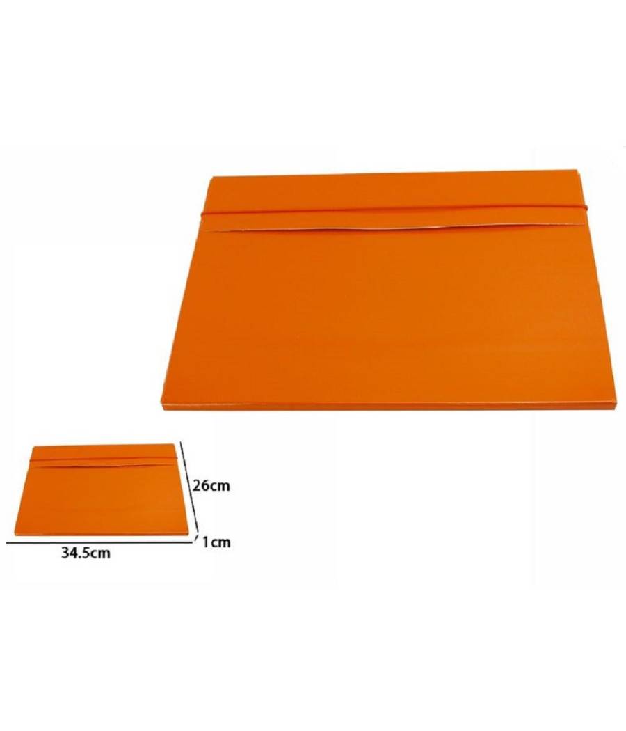 Set 2 Pezzi Cartelline Porta Documenti Cartellina Molla Custodia Arancione 68207 --0