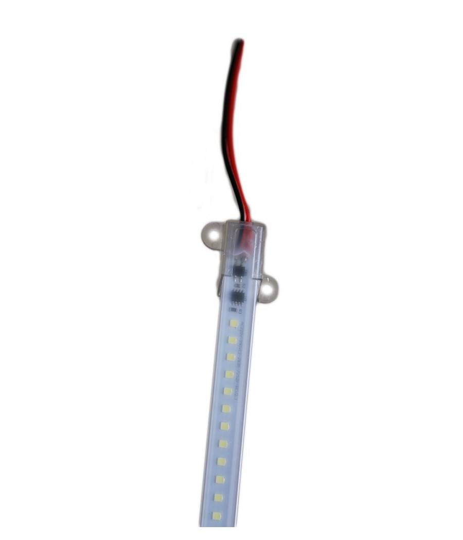 5 Striscie Led Smd 2835 Rigida Barra Profilo 15w 1 Mt Luce Calda Fredda 12v - -Bianco Caldo --3