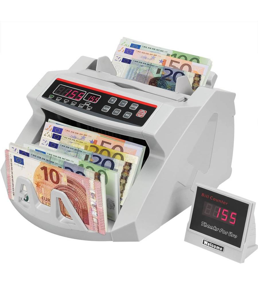 Macchina Contabanconote E Rilevatore Professionale Verifica Banconote Falsee 999 --0