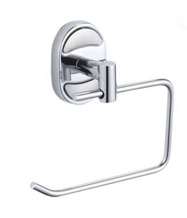 Porta Rotolo Carta Igienica Fissaggio A Parete Bagno Ovale 13 X 11 Cm 52013 -