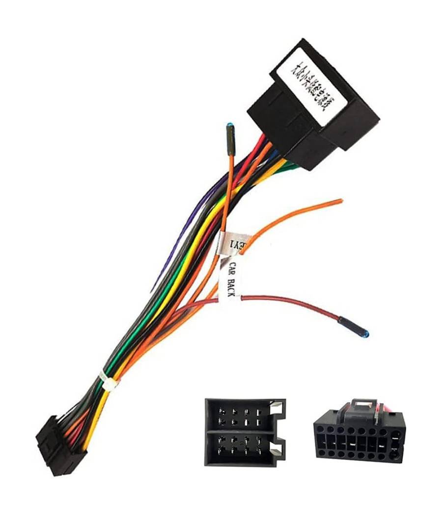 Cavo Adattatore Da 16 Pin A Iso Presa Standard Autoradio Android Linee Controllo --0