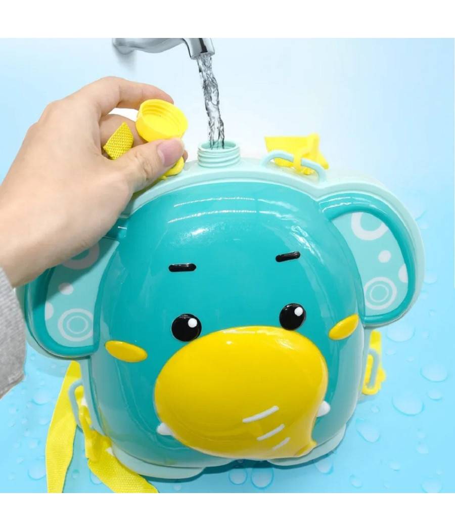 Zaino Con Pistola Ad Acqua Elefante Per Estate Piscina Spiaggia Giochi Bambini --3