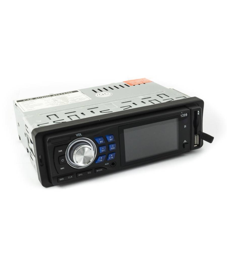 Autoradio Stereo Bluetooth Auto Lcd Radio Telecomando Slot Sd Usb Aux Mp3 1209 --0