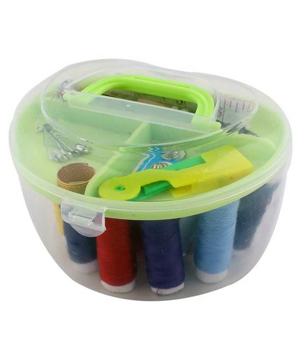 Kit In Plastica A Forma Di Cuore Per Cucire Da Viaggio Necessary Kit Cucito -