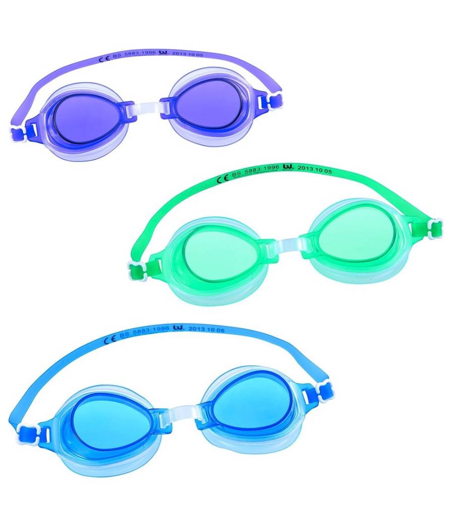 Occhialini Da Nuoto Per Bambini 3 - 6 Anni Misura Regolabile Colori Assortiti --0