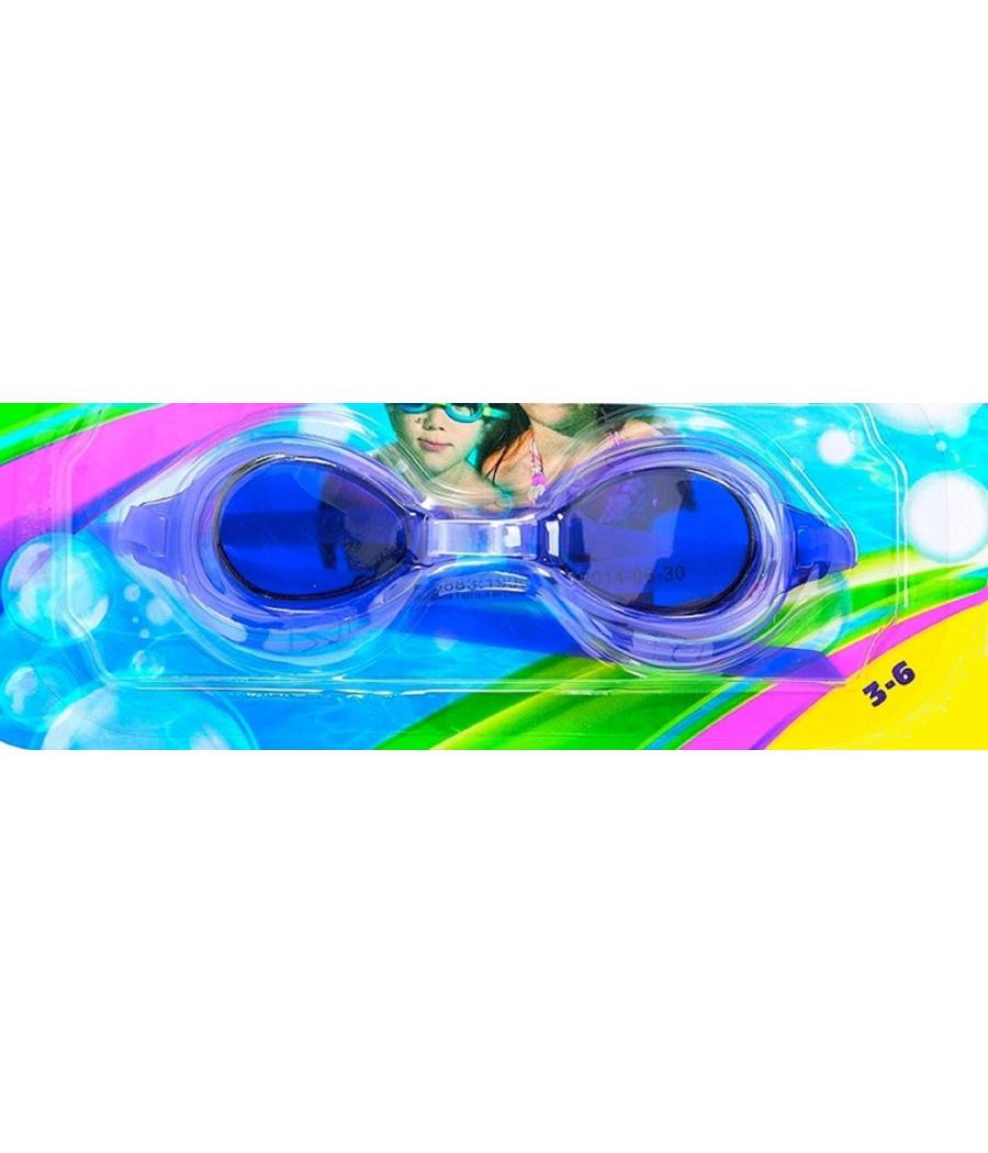Occhialini Da Nuoto Per Bambini 3 - 6 Anni Misura Regolabile Colori Assortiti --1