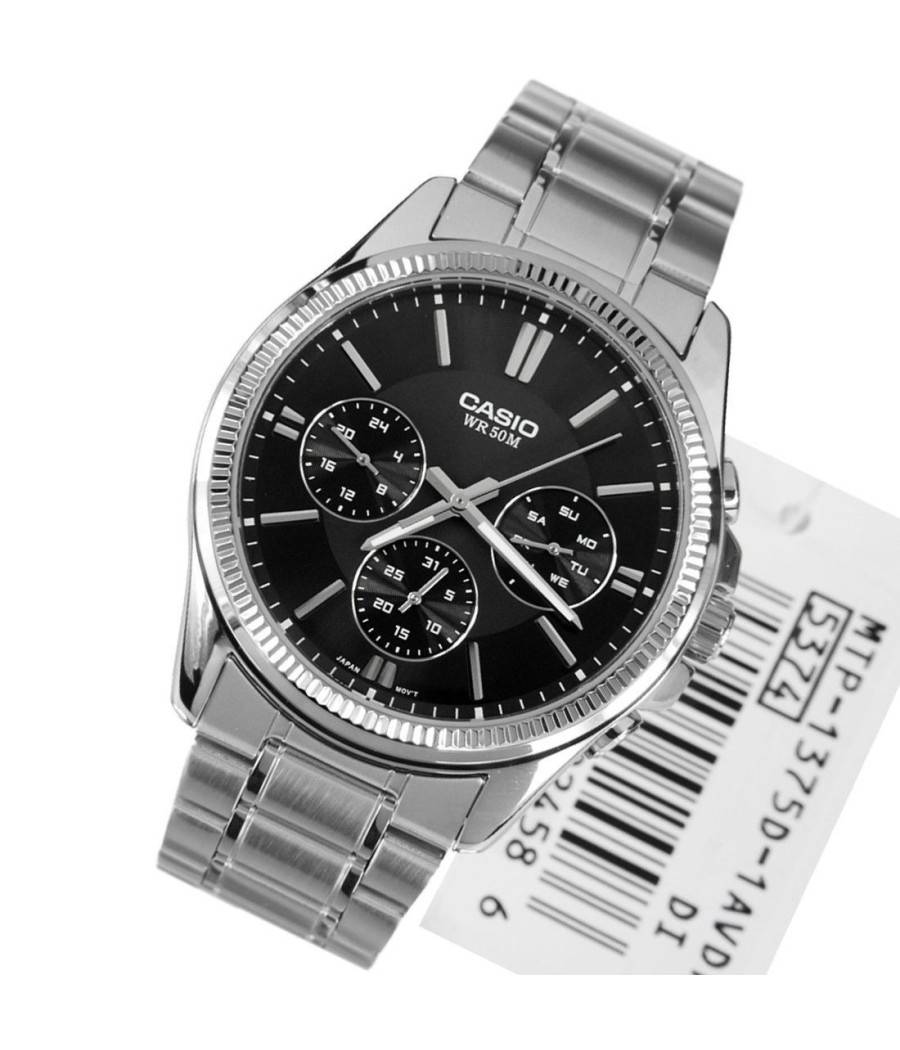 Orologio Da Polso Casio Mtp-1375d-1avdf Analogico Uomo Acciaio --0