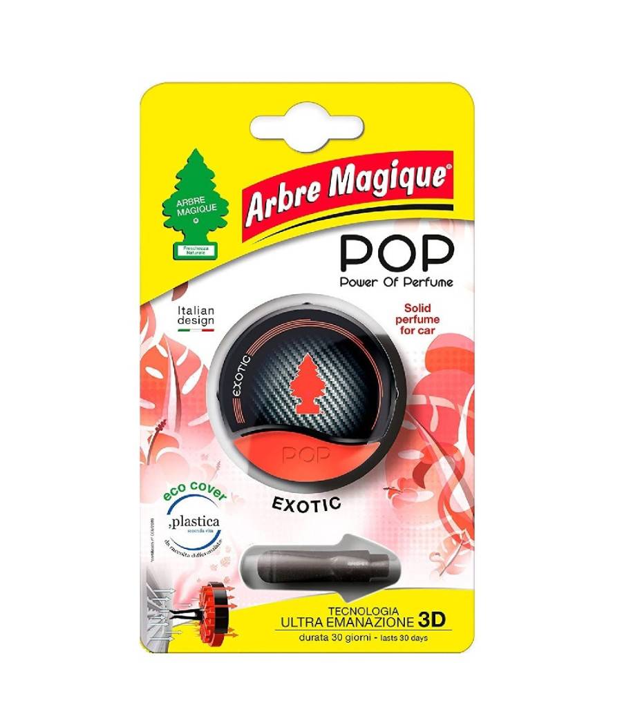 Arbre Magique Pop Profumatore Deodorante Per Auto Profumazione Exotic Esotica --0