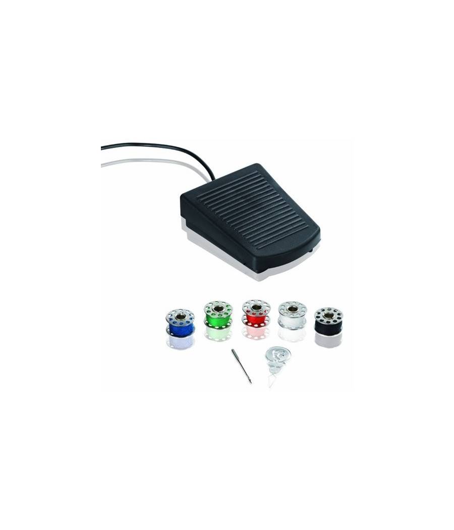 Mini Macchina Da Cucire Cucitrice Portatile 4 In 1 Da Viaggio Con Pedale Ago --1