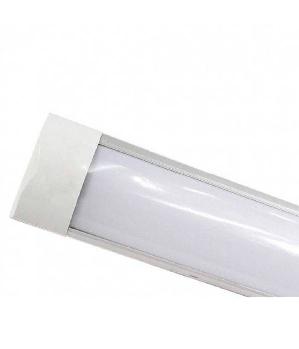 Plafoniera Led Slim 90 Cm Sottopensile Soffitto Luce Calda Fredda Naturale - -Bianco Caldo -