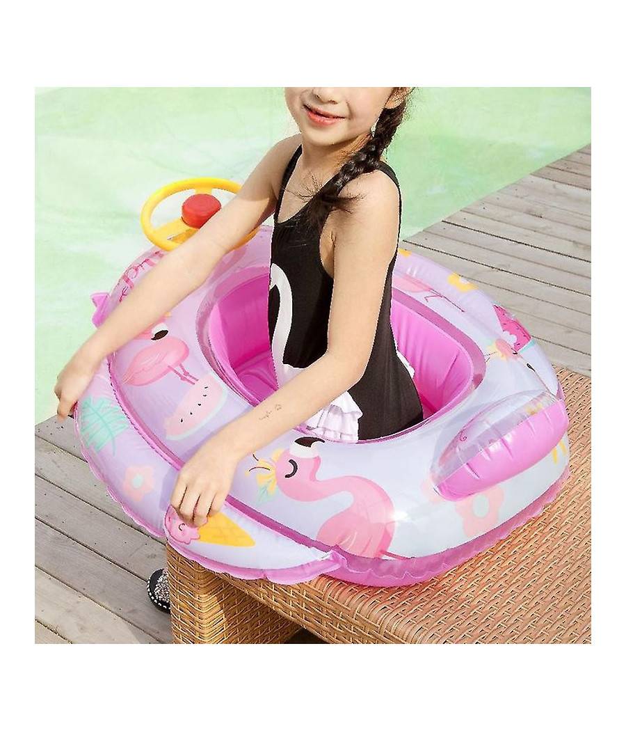Salvagente Gonfiabile Bambine Mare Con Mutandina E Schienale 70 Cm Colore Rosa --1