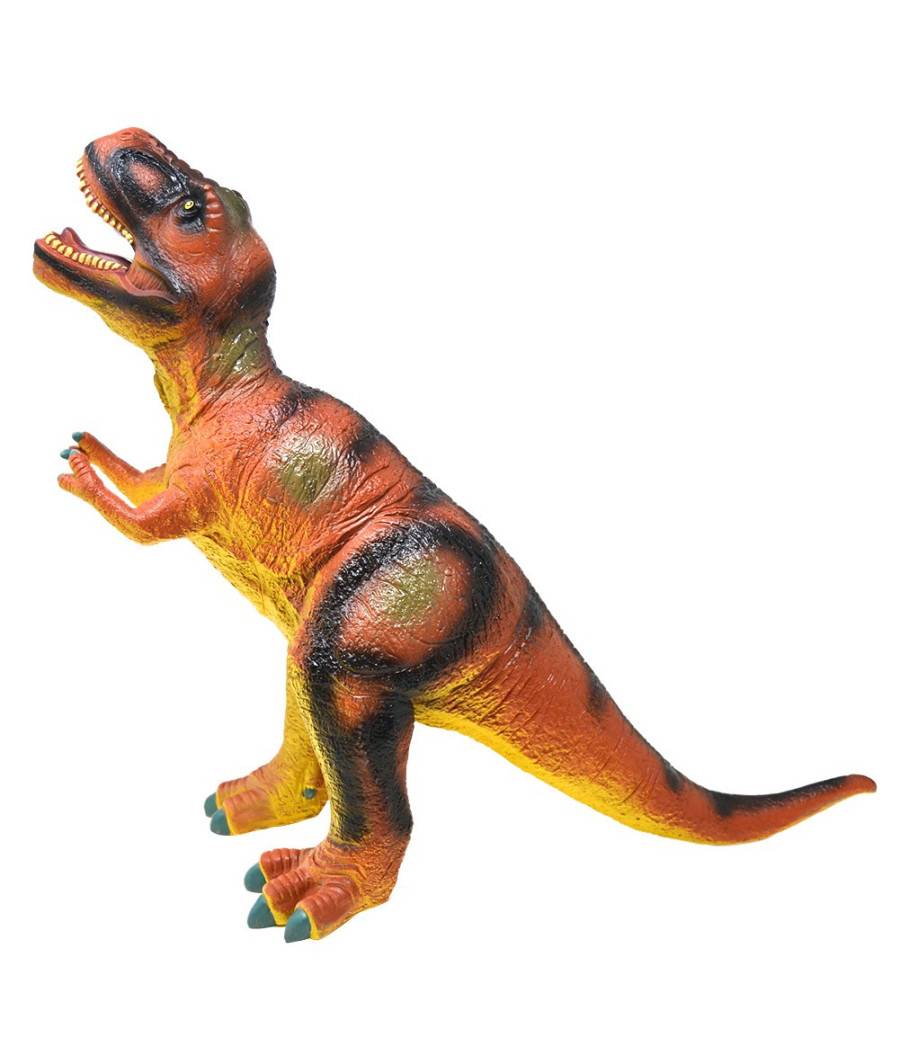 Dinosauro T Rex Gigante Grandezza 47cm In Gomma Dinosauri Giocattolo Bambini --1