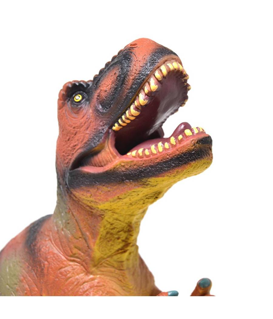 Dinosauro T Rex Gigante Grandezza 47cm In Gomma Dinosauri Giocattolo Bambini --2