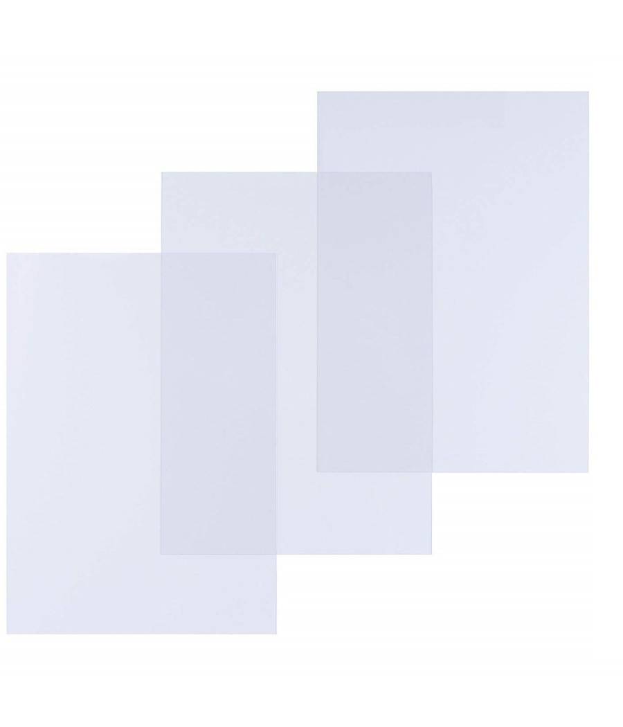 Set 10 Pezzi Fogli Foglio Copertine Colorate Trasparenti Rilegatura Pellicola A4 --0