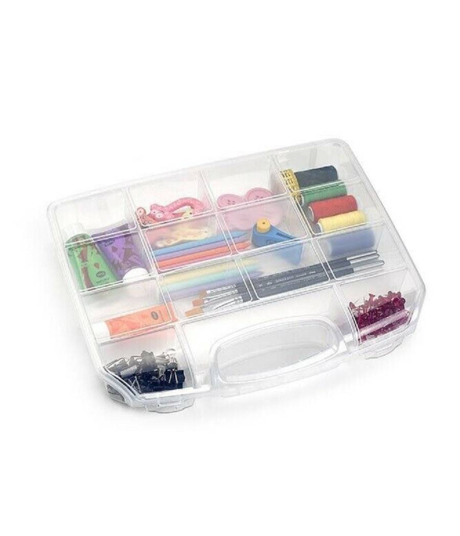 Valigetta Neptuno Kit Accessori Per Cucito Pittura Scuola Hobby Scomparti 12056 --1