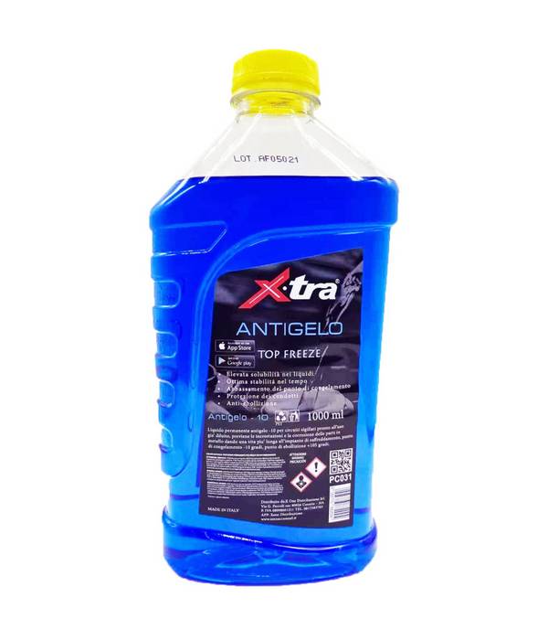 Liquido Antigelo Blu 1 Lt Super Concentrato Per Radiatore Protezione Motore -10 -