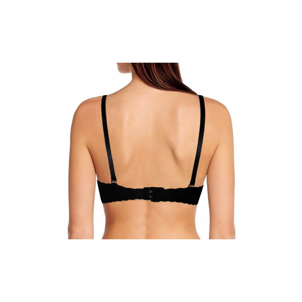 Reggiseno Antemide In Microfibra B45 Coppe Dalla A Alla E Bretelle Rimovibili - Nero C 3a-1